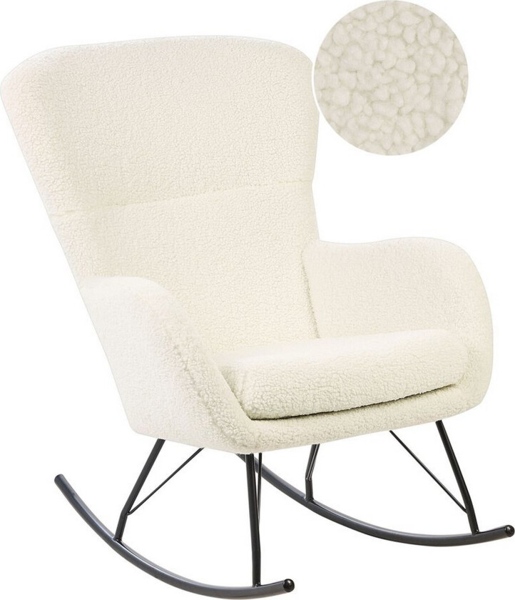 Gyngestol Anaset - Kremhvit, Svart