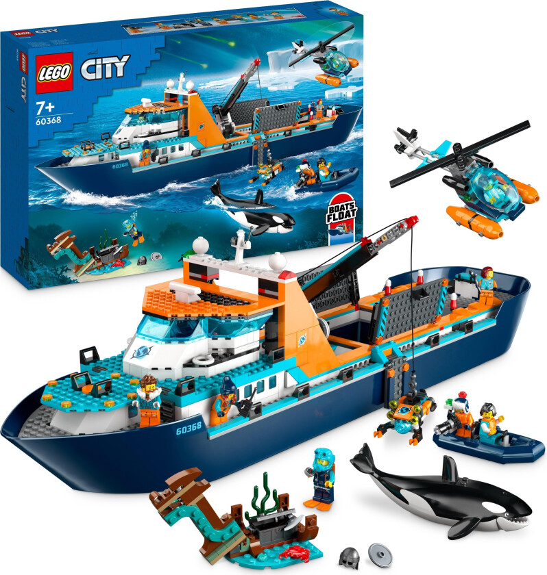 City Polarutforskere med skip 60368