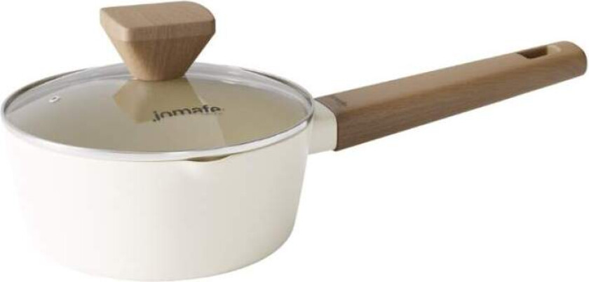 Non-stick kasserolle 16 cm – miljøvennlig, klar for induksjon