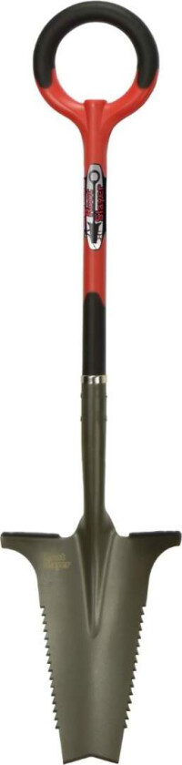 Root Slayer hagespade – karbonstål, skarpe tenner