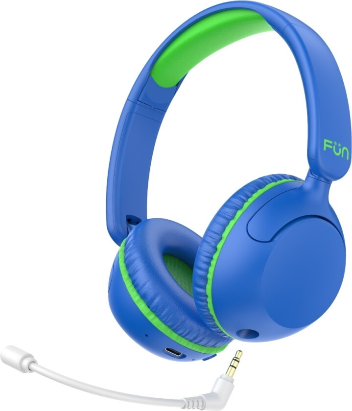 FUN 500 on-ear Bluetooth-hodetelefoner, blå