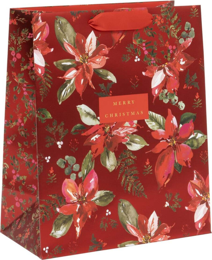 Gavepose L Perfect Poinsettia Red