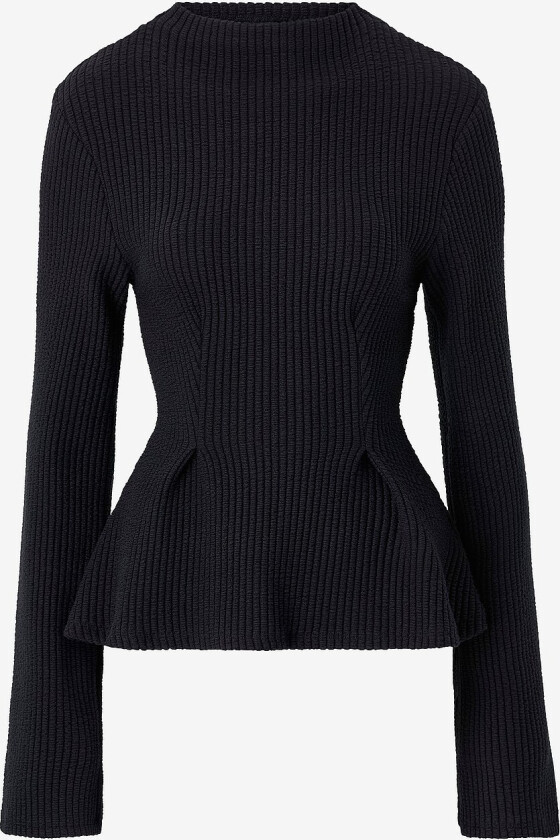 Topp Peplum - Svart