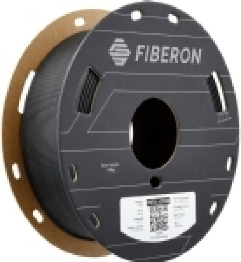 Polymaker FB04001 Fiberon™ PETG-rCF08 Filament PETG-rCF Kulfiberforstærket, Genanvendte kulfibre 1.75 mm 500 g Sort 1 stk