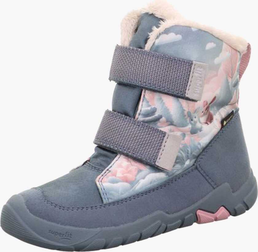 Trace Vintersko, Blue/Pink, 34 - Vintersko & Vinterstøvler