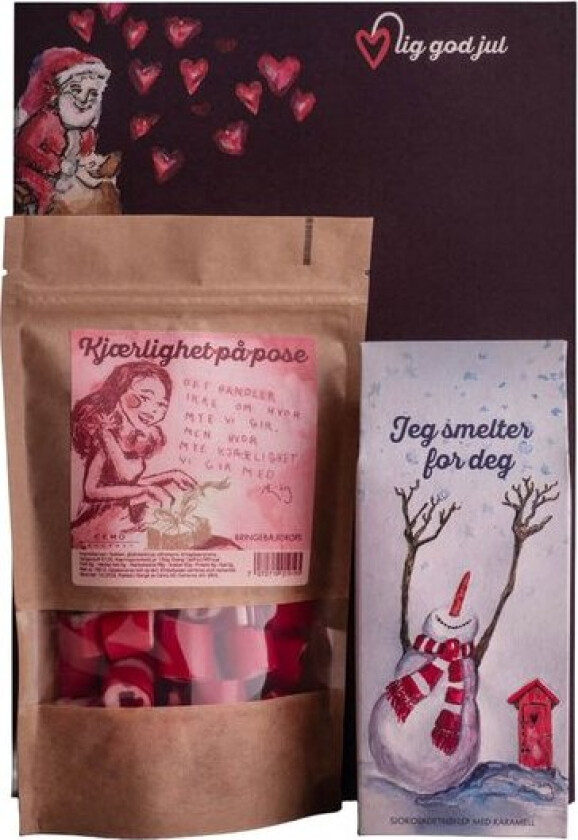 Hjertelig god jul gavepose 280g