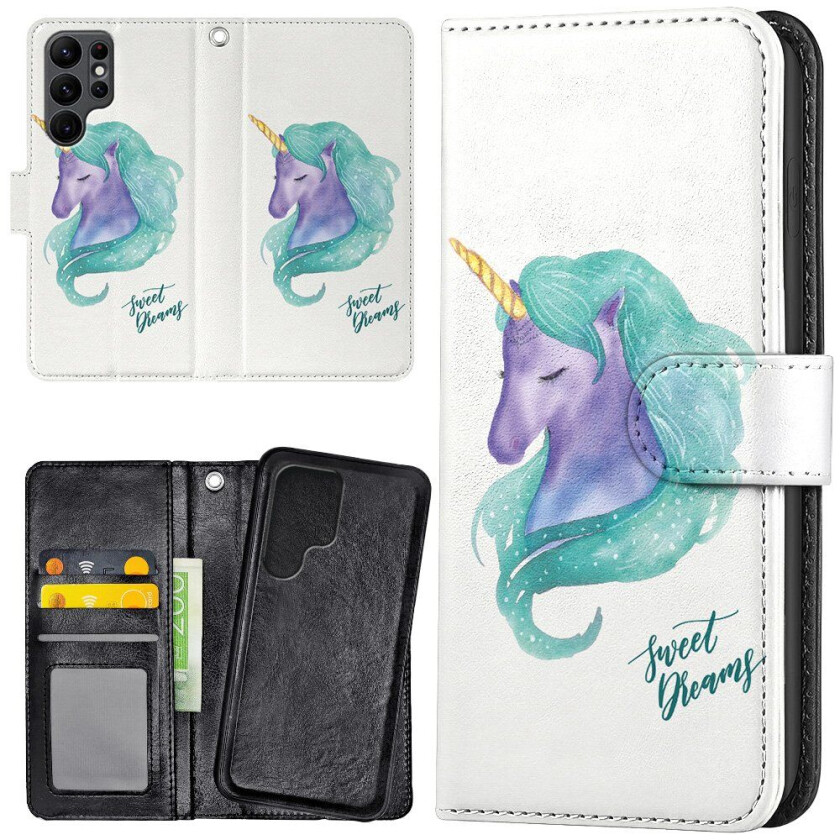 Samsung Galaxy S24 Ultra - Lommebok Deksel Sweet Dreams Pony