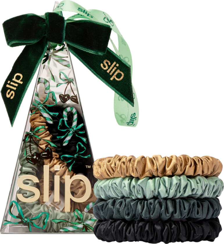 Pure Silk Skinny Scrunchie Ornament Sweetie Pie