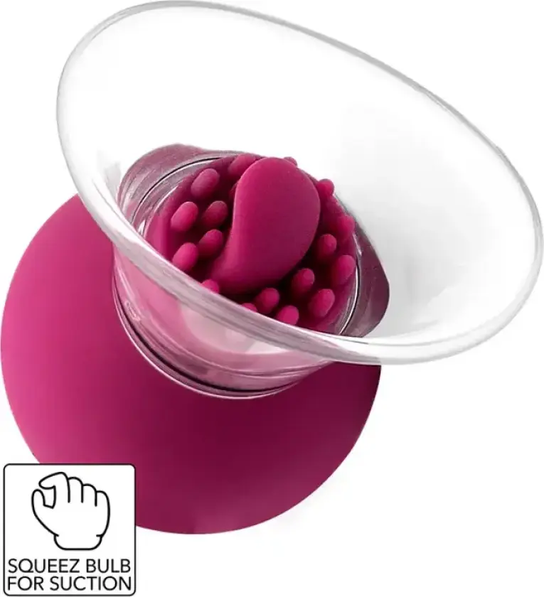 Vibrating & Rotating Nipple & Clitoral Pump