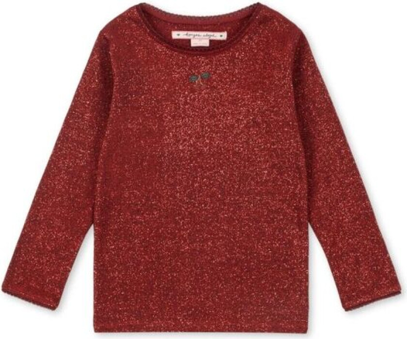 Genser Glitter Roli Red Dahlia