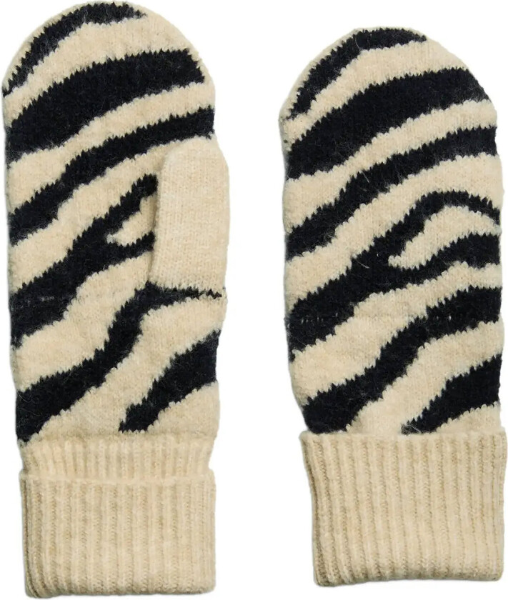 Pcjuanita Mittens Bc - Black - ONE SIZE