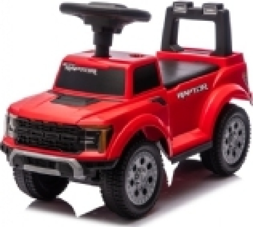 Ford F150 Raptor Gåbil med lys og lyd, Rød