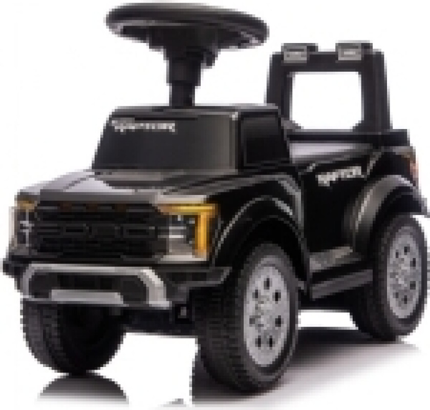 Ford F150 Raptor Gåbil med lys og lyd, sort