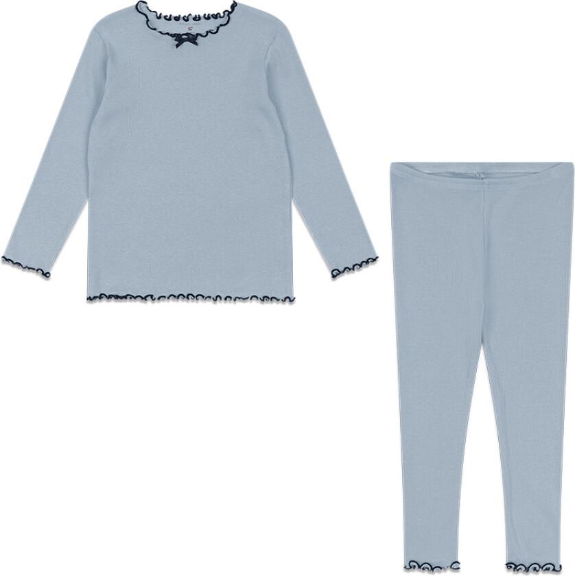 Rivi Rib Set Ocs Blue Fog Blue Fog 3 Y Blå 3 år mann