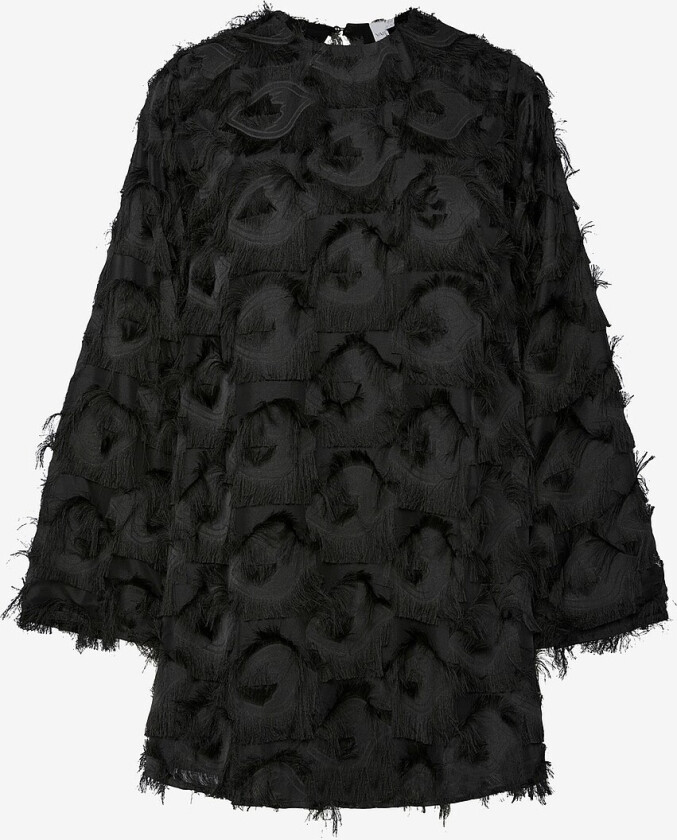 Kjole yasDio LS Short Dress - Svart