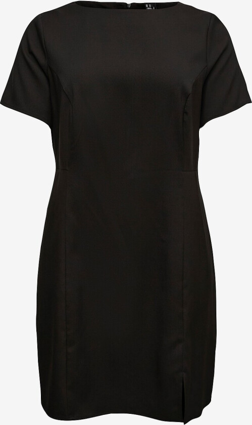 Kjole vmCevelin SS Mini Dress Wvn GA Cur - Svart