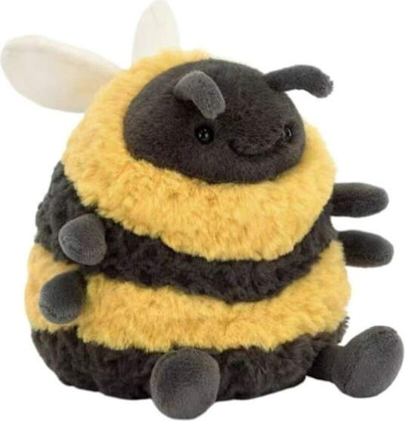 Jellycat Albee Bee Vårplysj - 16 cm Bie-Kosedyr, Mykt Plysjleketøy for Barn & Voksne, Koselig Vårdekorasjon