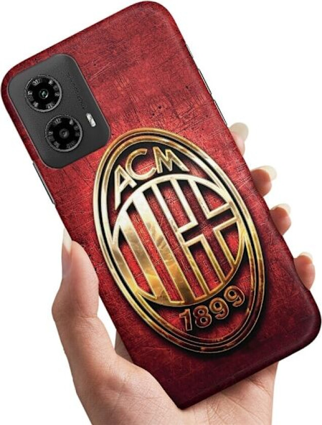 Motorola Moto G34 5G - Deksel/Mobildeksel A.C Milan