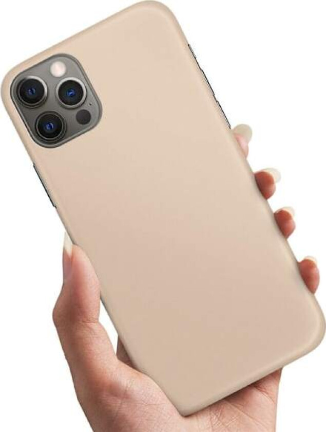 iPhone 14 - Deksel/Mobildeksel Beige