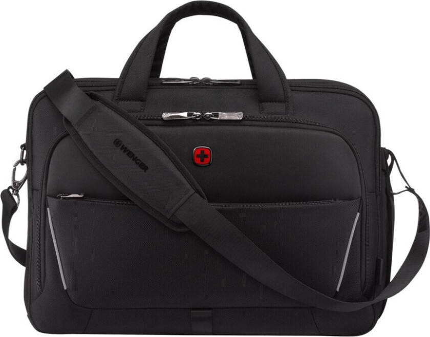 Meteor Brief Bag til Laptop og Tablet - 16-17" - Sort