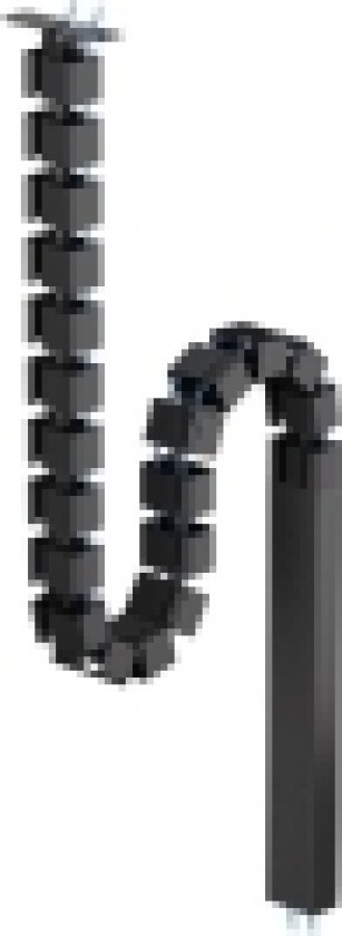 NEOMOUNTS kabelkanal fleksibel svart/skruefeste