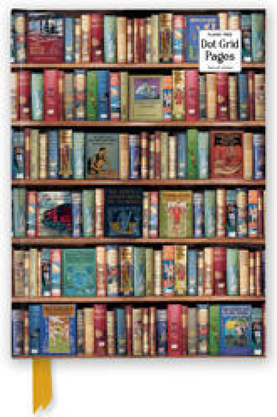 Bodleian Libraries: Hobbies & Pastimes Bookshelves (Foiled Dot Grid Journal)