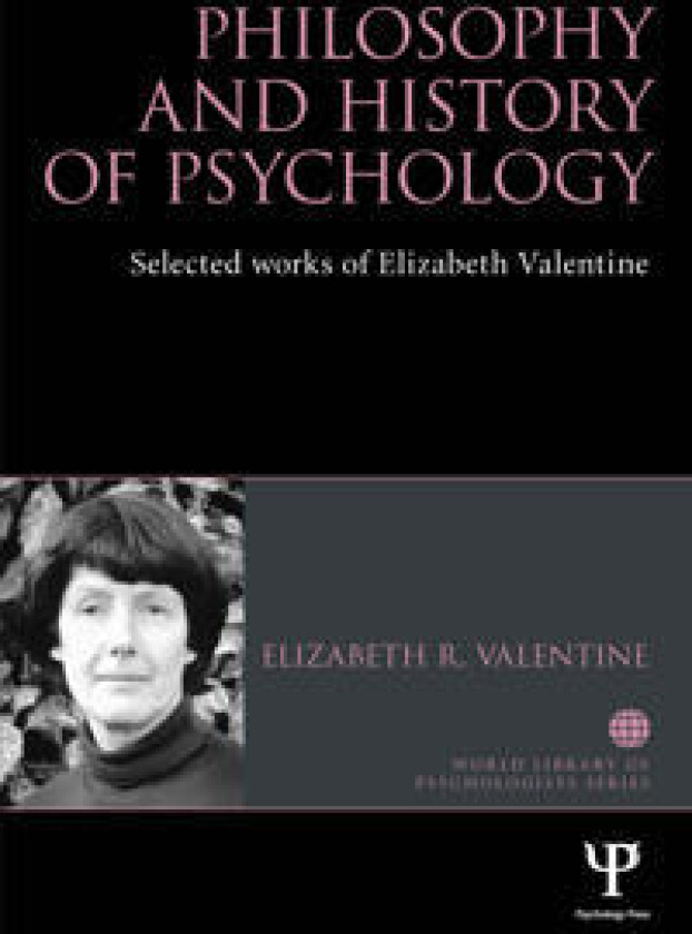 Philosophy and History of Psychology