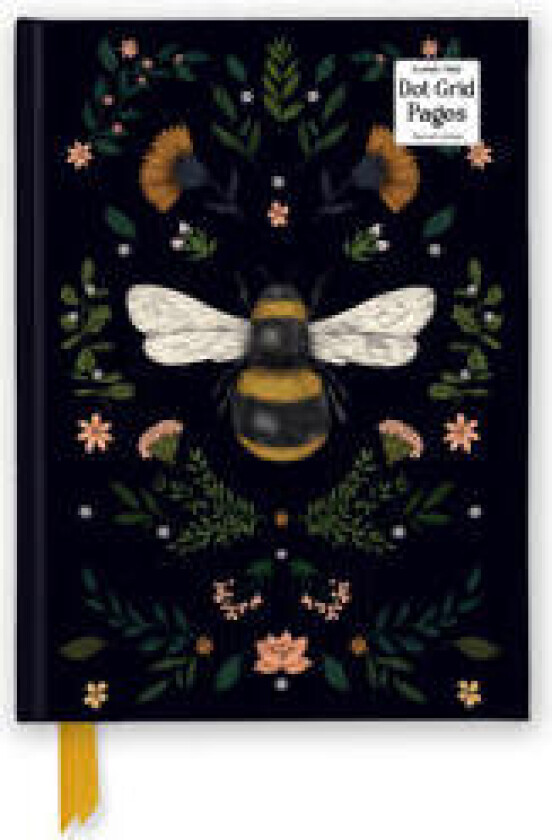 Jade Mosinski: Bee (Foiled Dot Grid Journal)