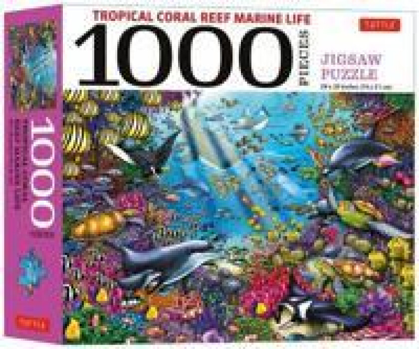 Tropical Coral Reef Marine Life - 1000 Piece Jigsaw Puzzle