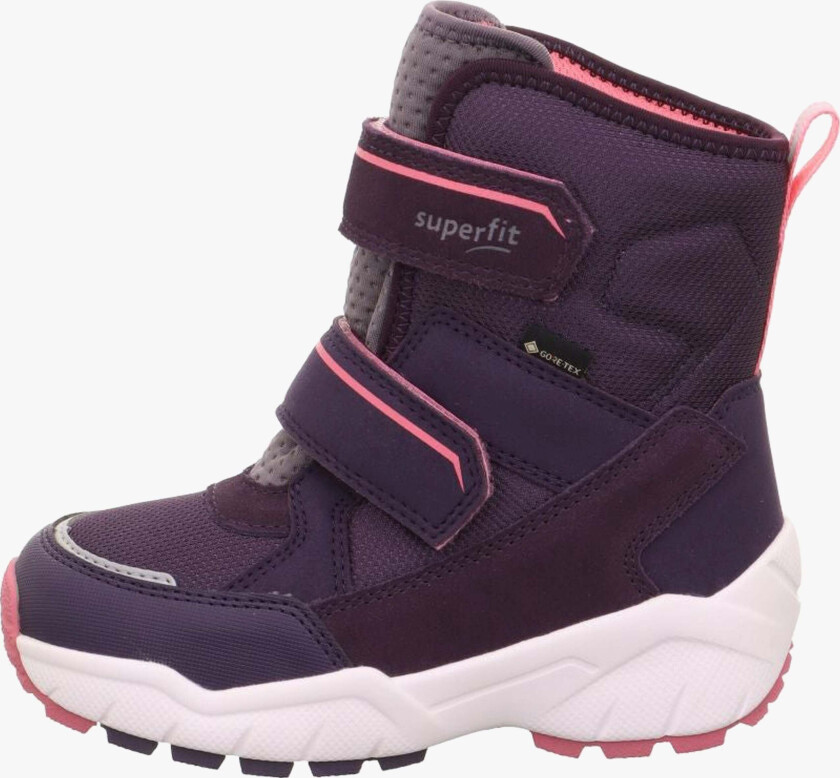 Culusuk 2.0 Vintersko, Purple/Pink, 25 - Vintersko & Vinterstøvler - Polyester,Semsket skinn,Polyamid