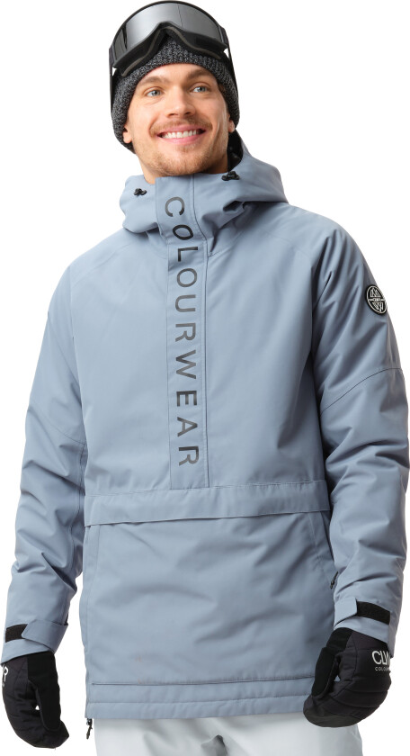 Men's Signature Anorak Grey Blue