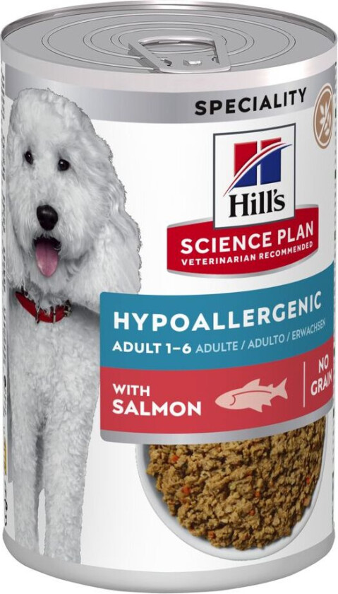 Adult Hypoallergenic med laks - 12 x 363 g