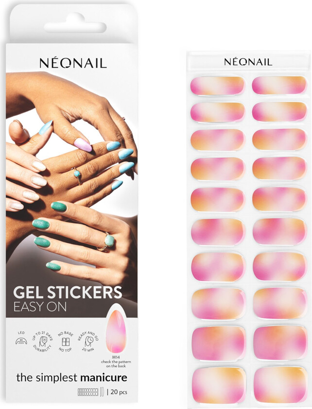 Bilde av Gel Stickers Easy On Mani M14