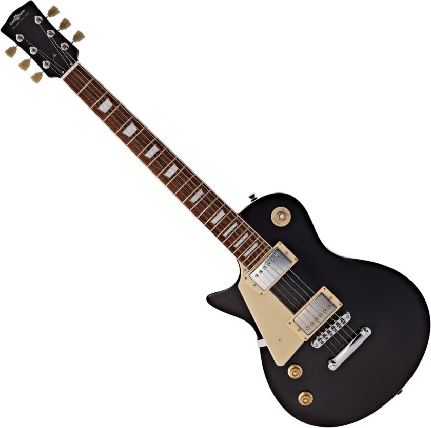 New Jersey Select Left Handed Electric Guitar by Gear4music Black