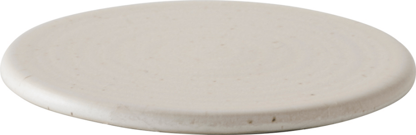 Palermo glassunderlegg Ø11 cm Offwhite