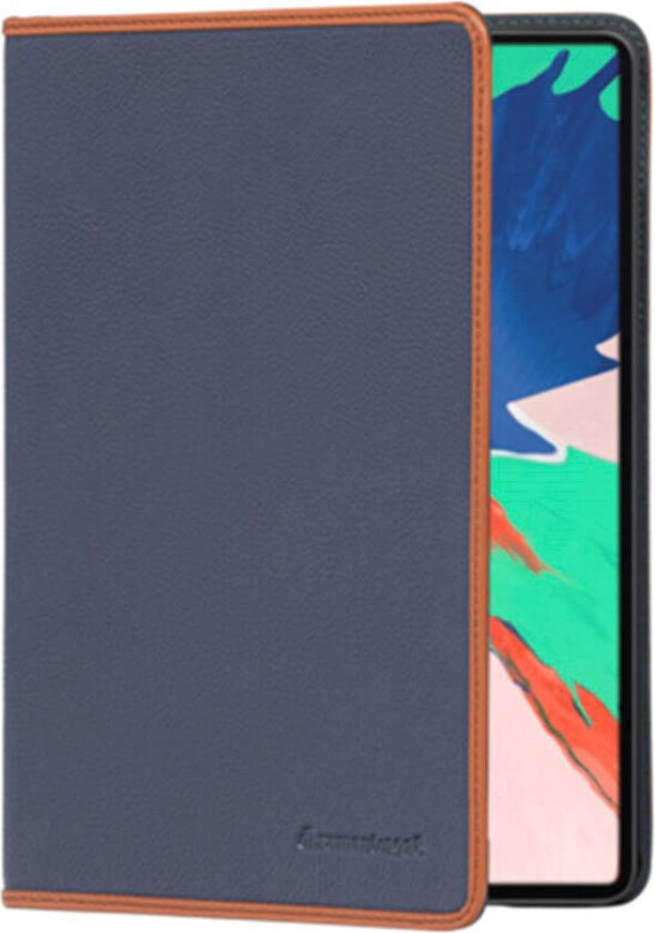 iPad Air (2019) / Pro 10.5" dbramante1928 Copenhagen Ekte Skinn Flip Deksel - Pebbled Blue