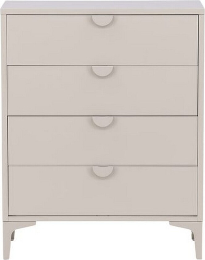 Kommode Piring - Beige, 40x78x98