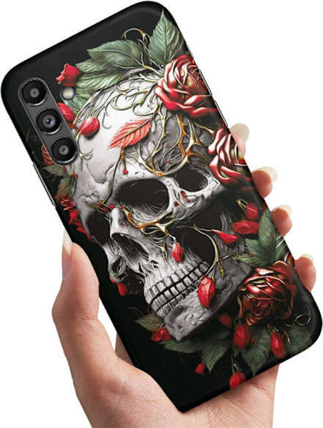 Samsung Galaxy S25 FE - Deksel/Mobildeksel Skull Roses