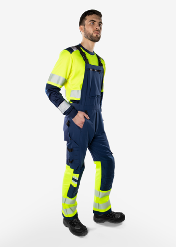 HiVis Grønn stretch overall k