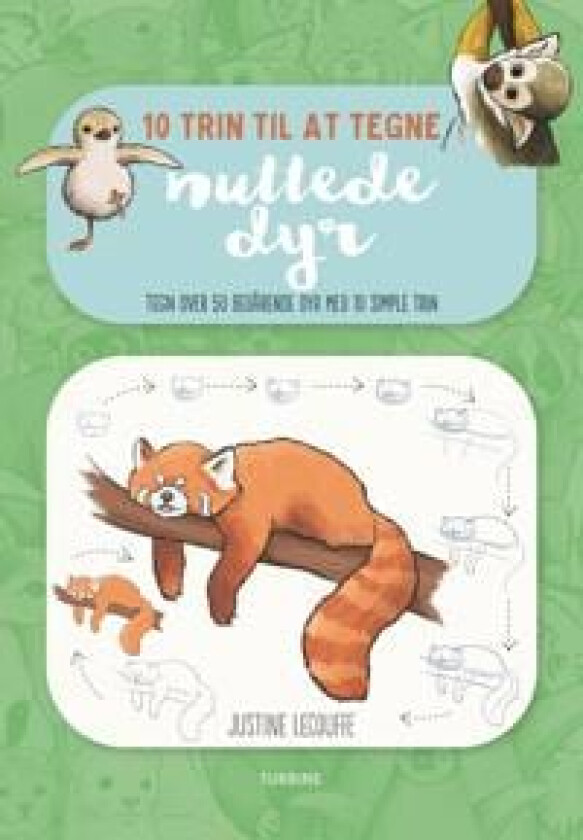 10 trin til at tegne nuttede dyr Justine Lecouffe