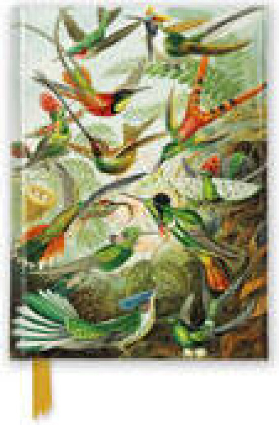 Ernst Haeckel: Hummingbirds (Foiled Pocket Journal)