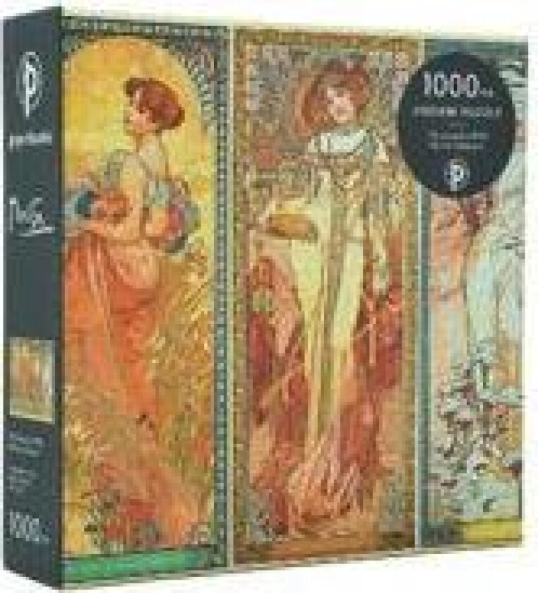 The Seasons (1900) (Mucha Collection) 1000 Piece Jigsaw Puzzle