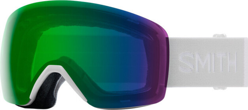 Unisex Skyline White Vapor + ChromaPop Everyday Green Mirror Lens