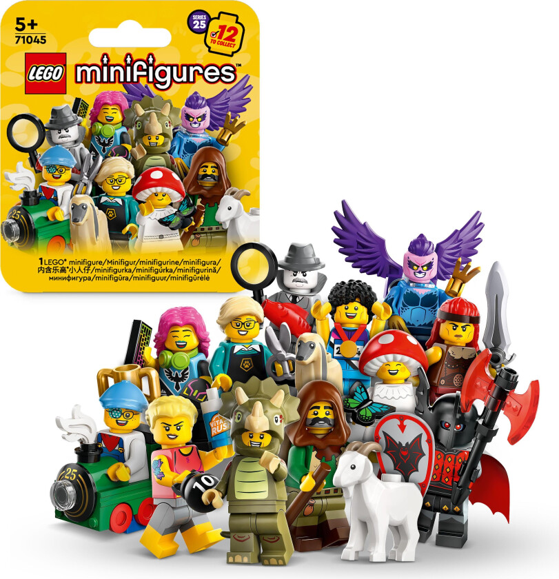 Minifigures– Minifigures Serie 25 (24 bags Clip Strip) (71045/6470838)