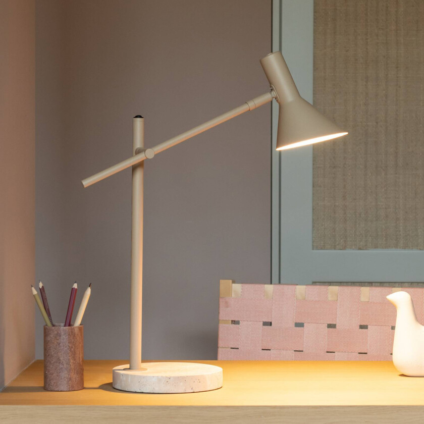 IT'S ABOUT ROMI bordlampe Izmir, sandfarget, høyde 59 cm