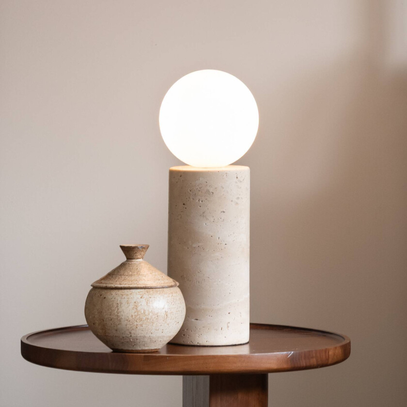 IT'S ABOUT ROMI bordlampe Tivoli, hvit, høyde 33 cm