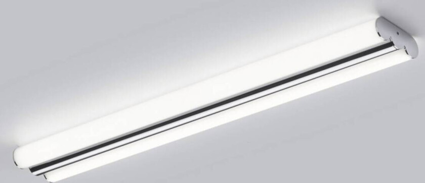 LED-speillampe LOOM, lengde 60 cm, krom, IP44