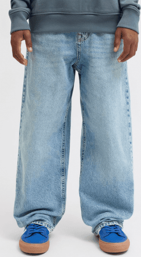 Jack and Jones Jjialex baggy jeans, Blue Denim