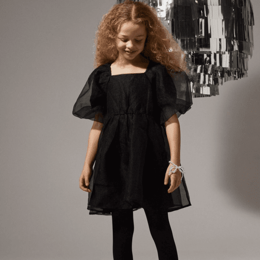 Name It Nkfrulla kjole til barn, Black