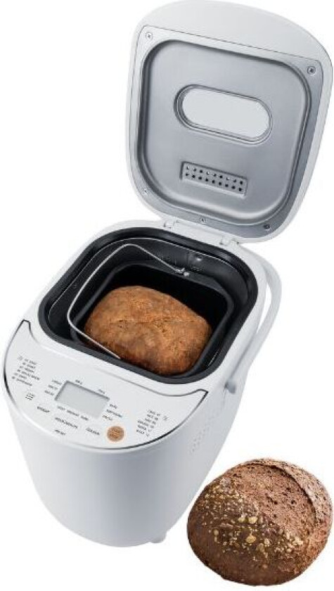 Bagemaskine, 12 Programmer, 500 / 750 g Brød